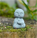 Monk Statue Praying Zen Sandstone Mini Buddha Statues